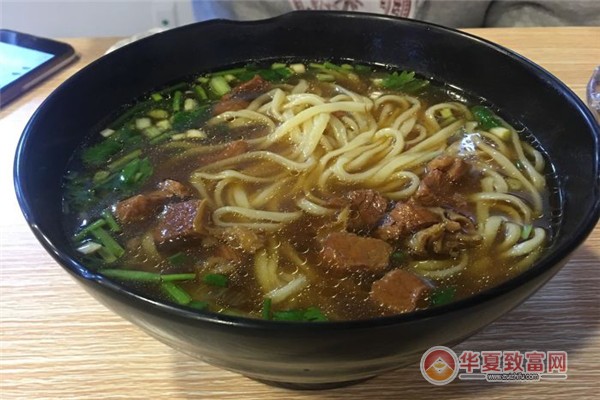 霸王牛肉面加盟